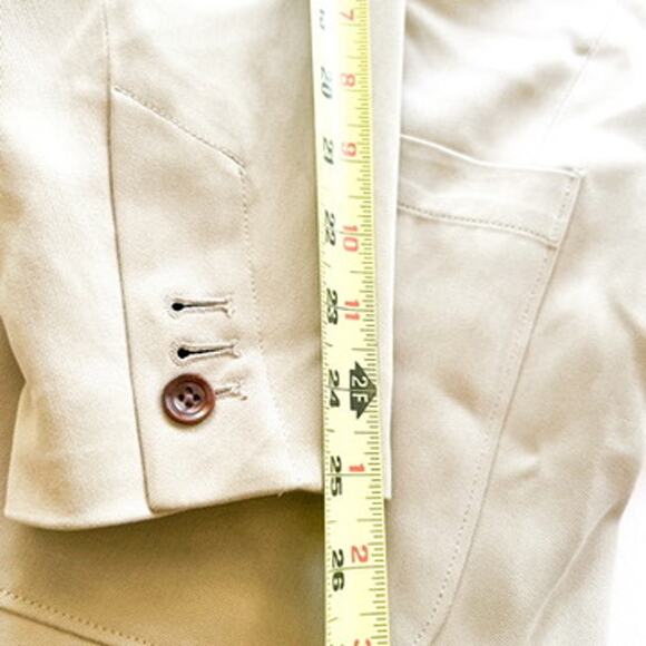 NWT Tommy Bahama 100 Silk St Thomas Men's Large Unstructured Blazer in Khaki - Picture 11 of 13